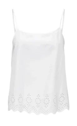 ONLY Top - Lou Singlet - Bright White
