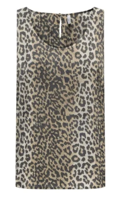 ONLY Top - Nova S/L - Timber Wolf w. Wildlife