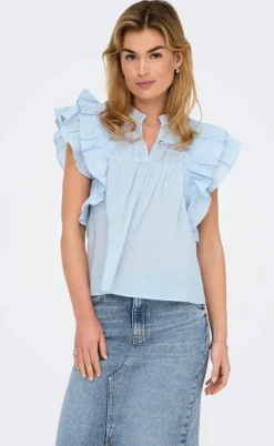 ONLY Top - Sunny - Cashmere Blue