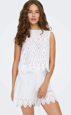 ONLY Top - Tulum - Bright White