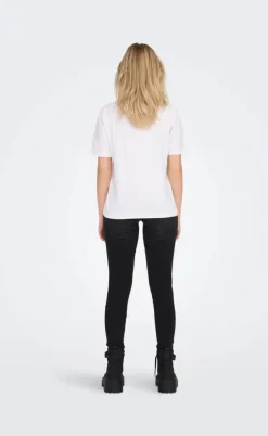 ONLY T-Shirt - Only S/S Tee - White