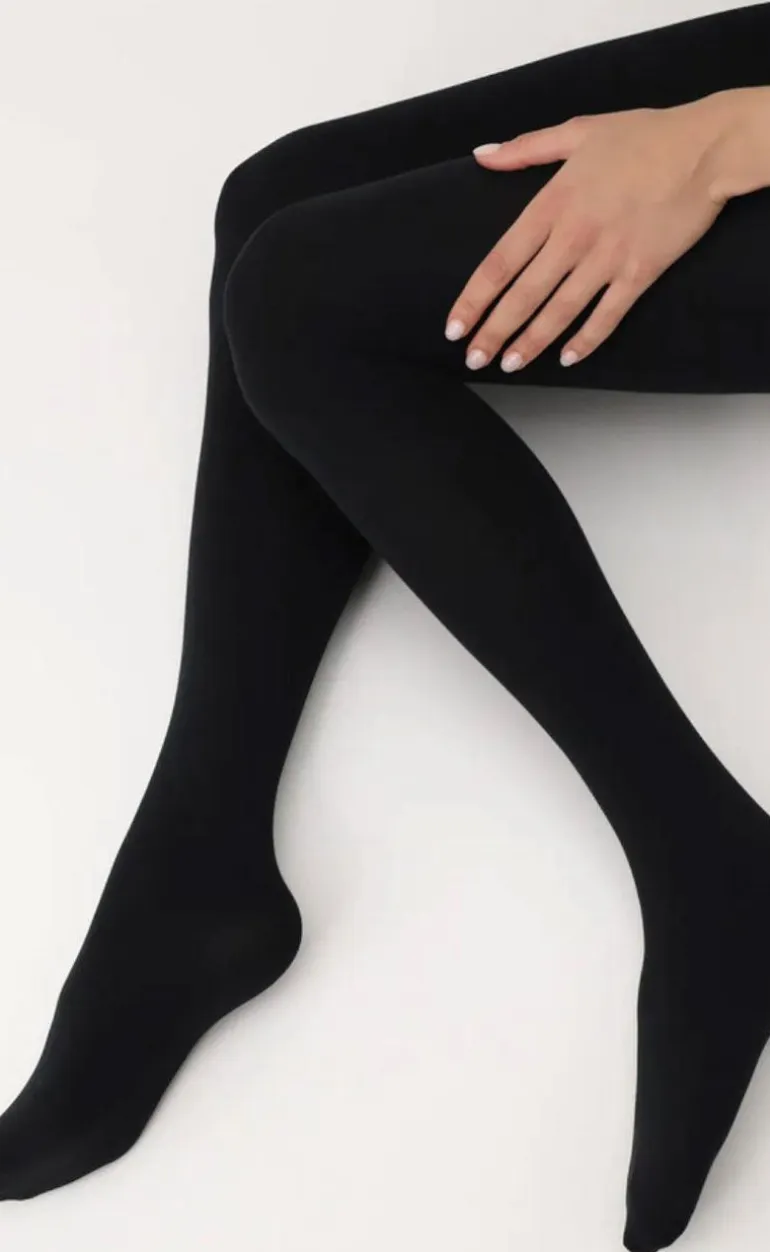 Oroblu Strømpebukser - Warm And Soft - Black