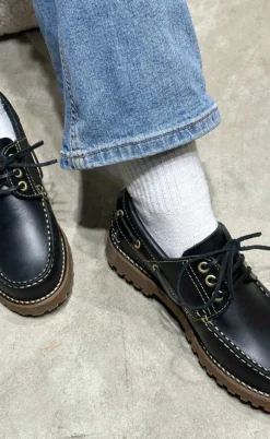 Phenumb Loafers - Rudder-X - Leather Black