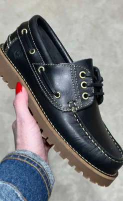 Phenumb Loafers - Rudder-X - Leather Black