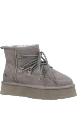 Phenumb Støvle - Dumble XL Lace - Grey Dark