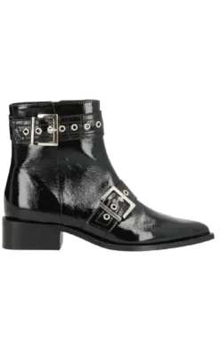 Phenumb Støvler - Justified P - Black Leather Patent