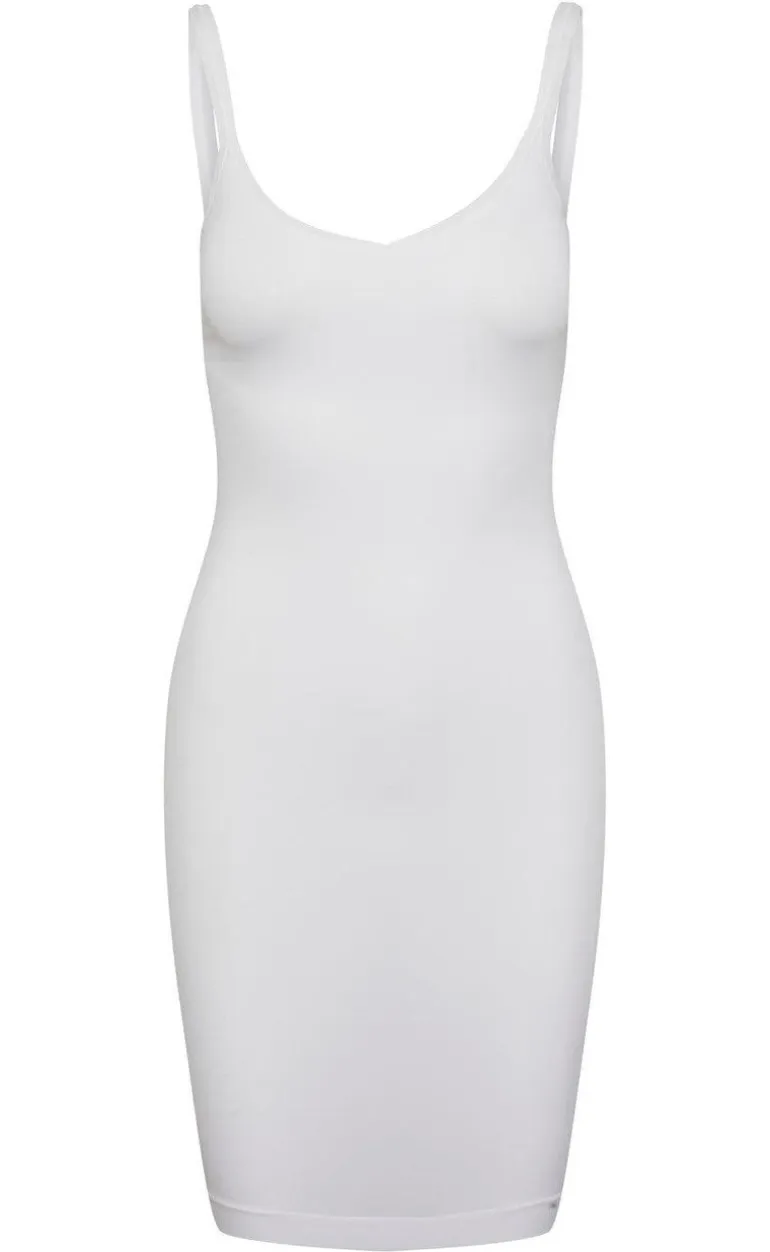 Pieces Kjole - Ballroom - White