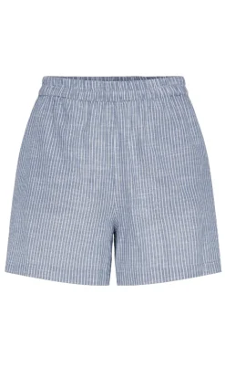 Pieces Shorts - Apia - Coronet Blue/Bright White