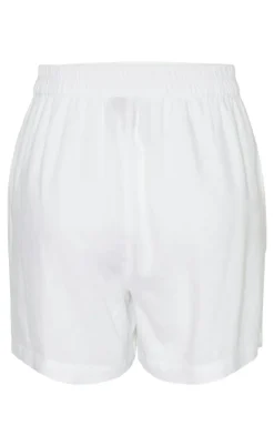 Pieces Shorts - Pia - Bright White