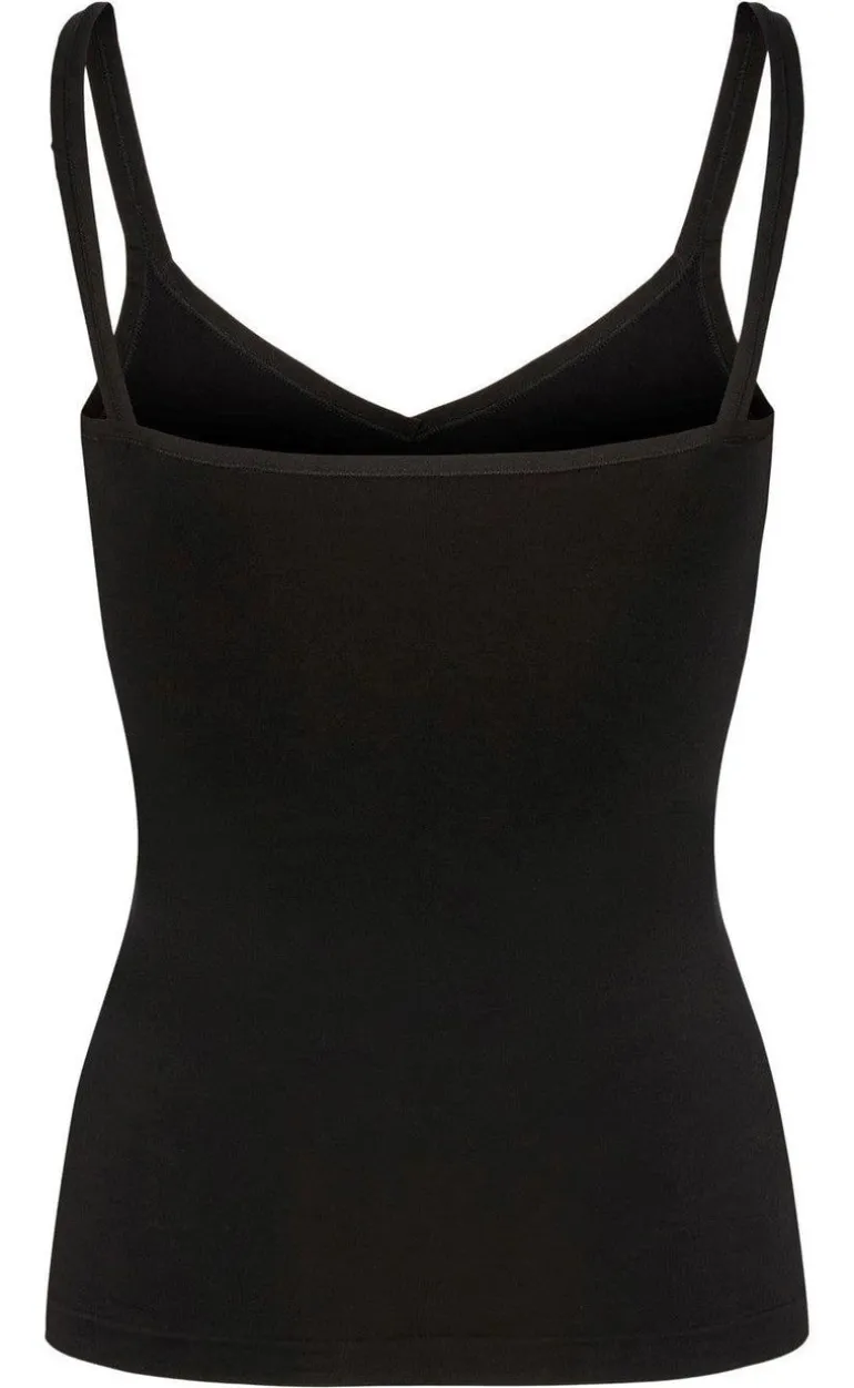 Pieces Top - Plain - Black