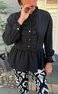 Say INA Copenhagen Bluse - Frida - Black