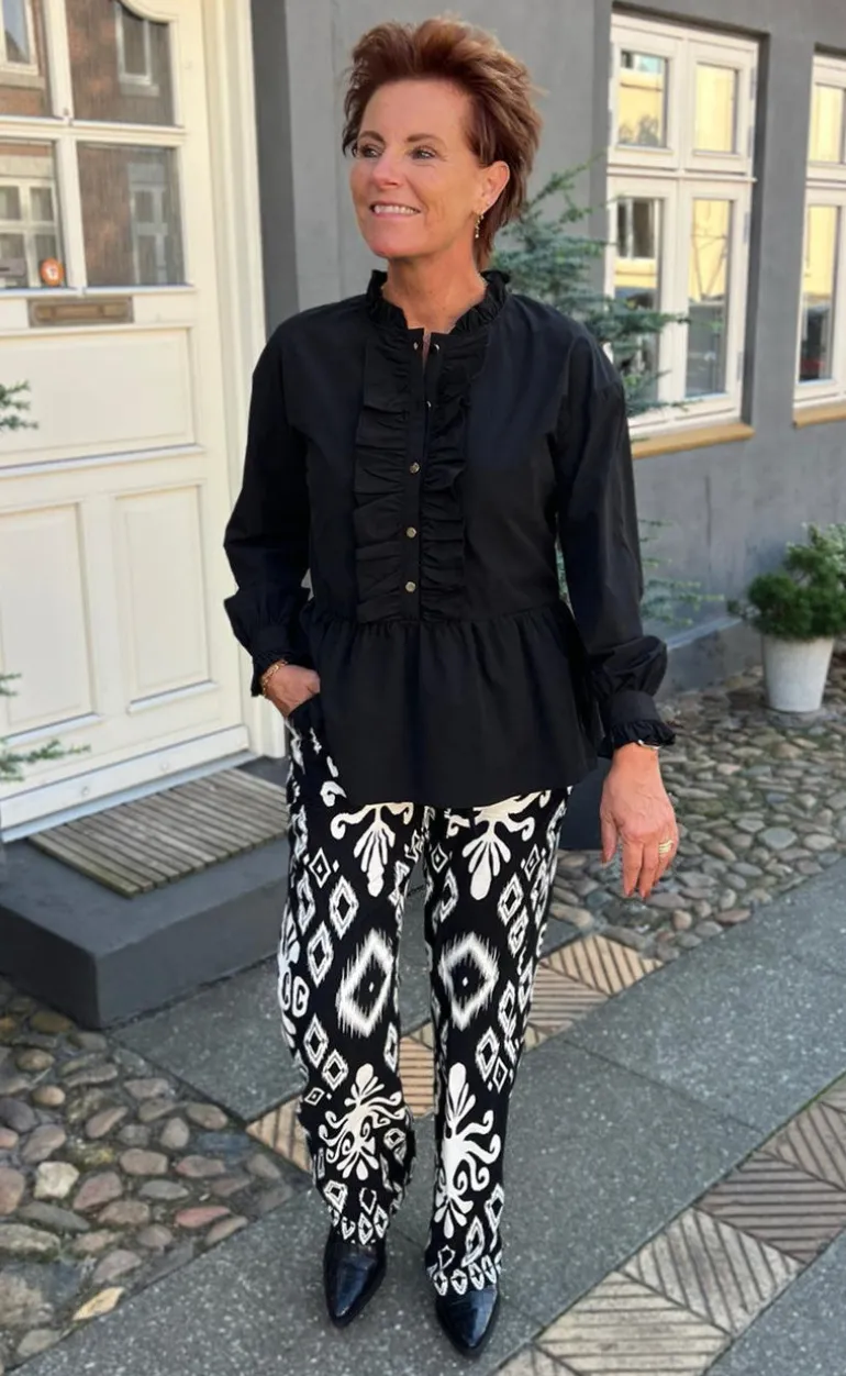 Say INA Copenhagen Bluse - Frida - Black