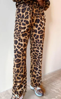 Say INA Copenhagen Bukser - Ida - Leopard