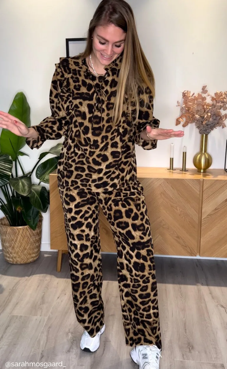 Say INA Copenhagen Bukser - Ida - Leopard