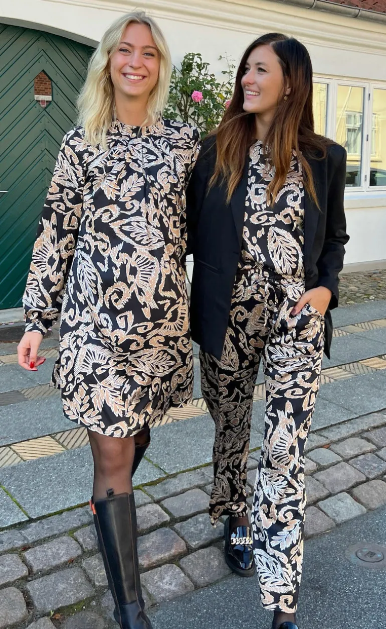 Say INA Copenhagen Bukser - Ida - Brown Leaf
