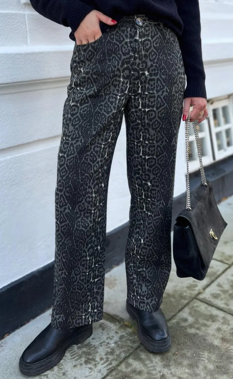 Say INA Copenhagen Jeans - Lara / Jessie - Grey Leopard