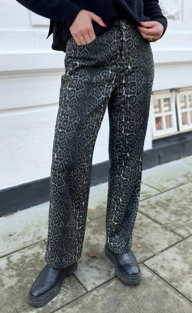 Say INA Copenhagen Jeans - Lara / Jessie - Grey Leopard