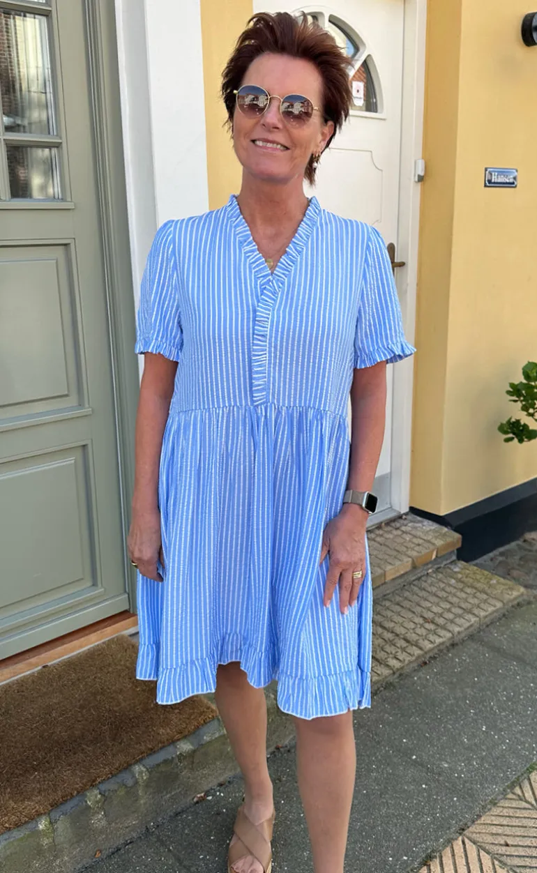 Say INA Copenhagen Kjole - Catja Summer - Blue Striped