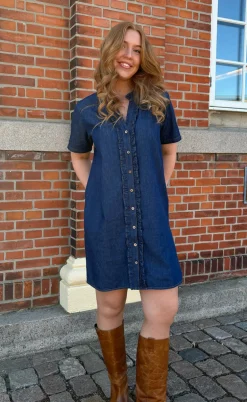 Say INA Copenhagen Kjole - Sophie - Denim Blue