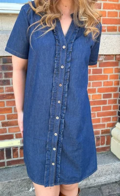 Say INA Copenhagen Kjole - Sophie - Denim Blue