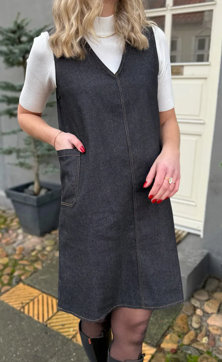 Say INA Copenhagen Kjole - Ania Spencer - Grey / Black Denim