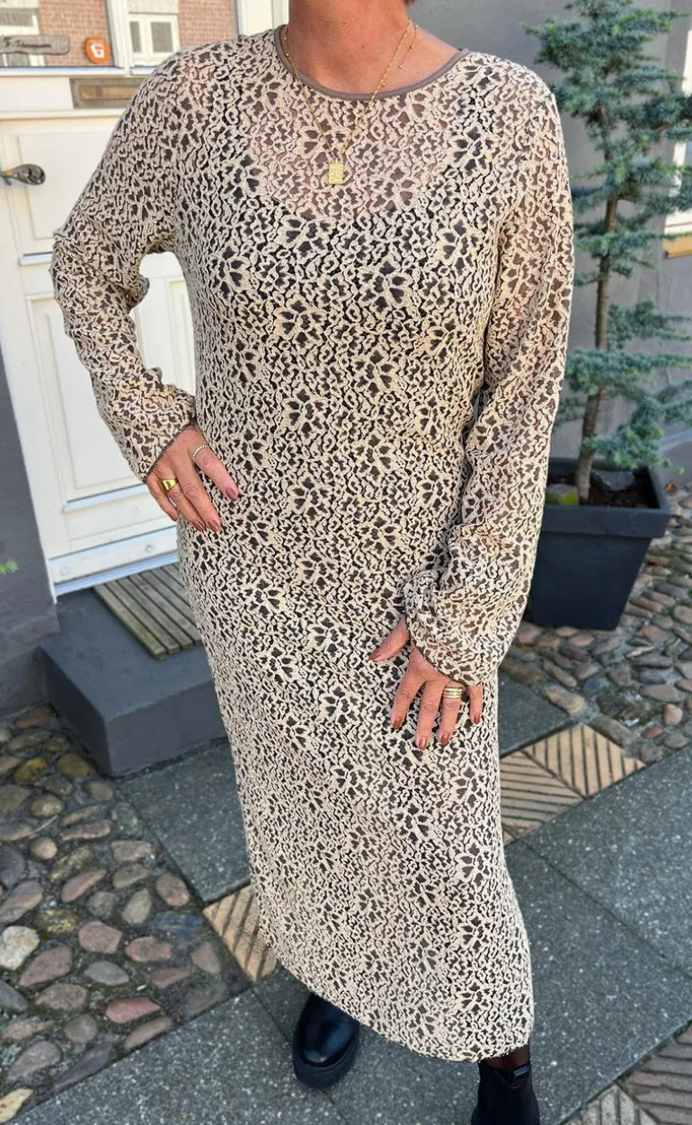 Say INA Copenhagen Kjole - Lanza - Beige/Brown