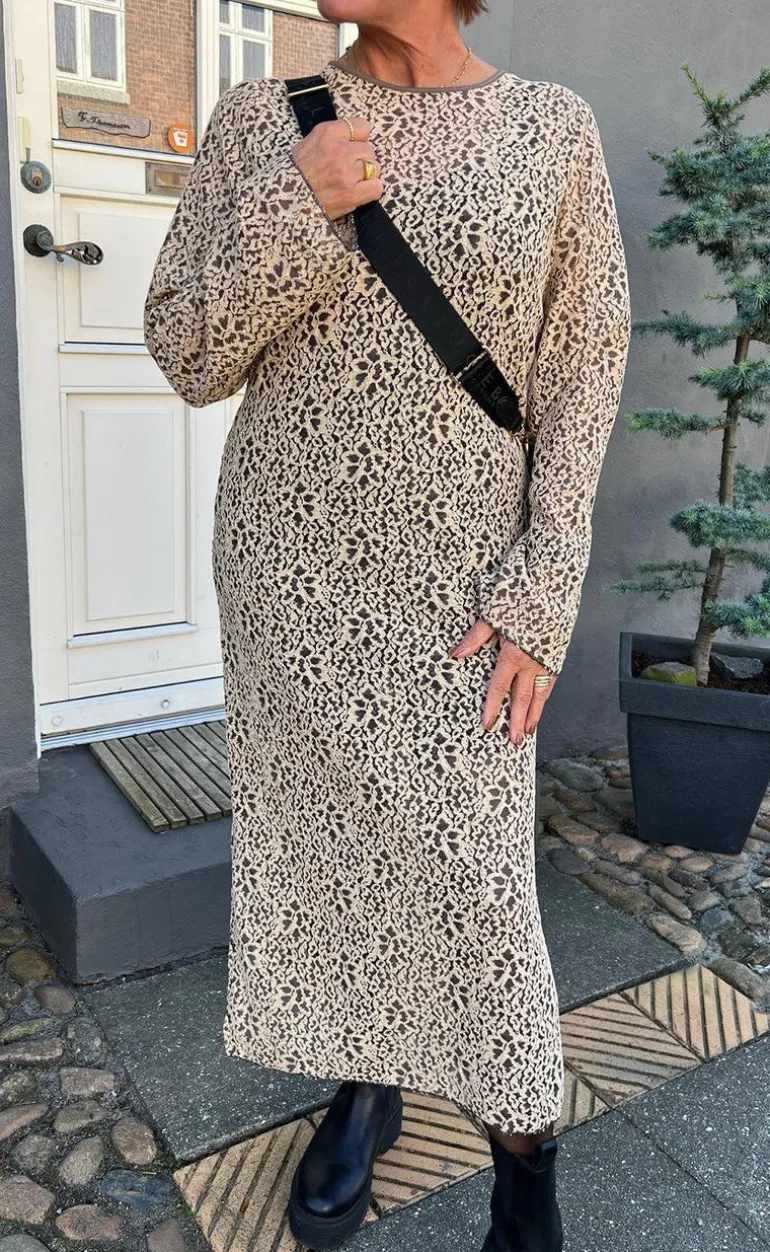 Say INA Copenhagen Kjole - Lanza - Beige/Brown
