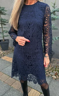 Say INA Copenhagen Kjole - Mira - Navy Blue