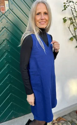 Say INA Copenhagen Kjole - Ania Spencer - Dark Denim Blue