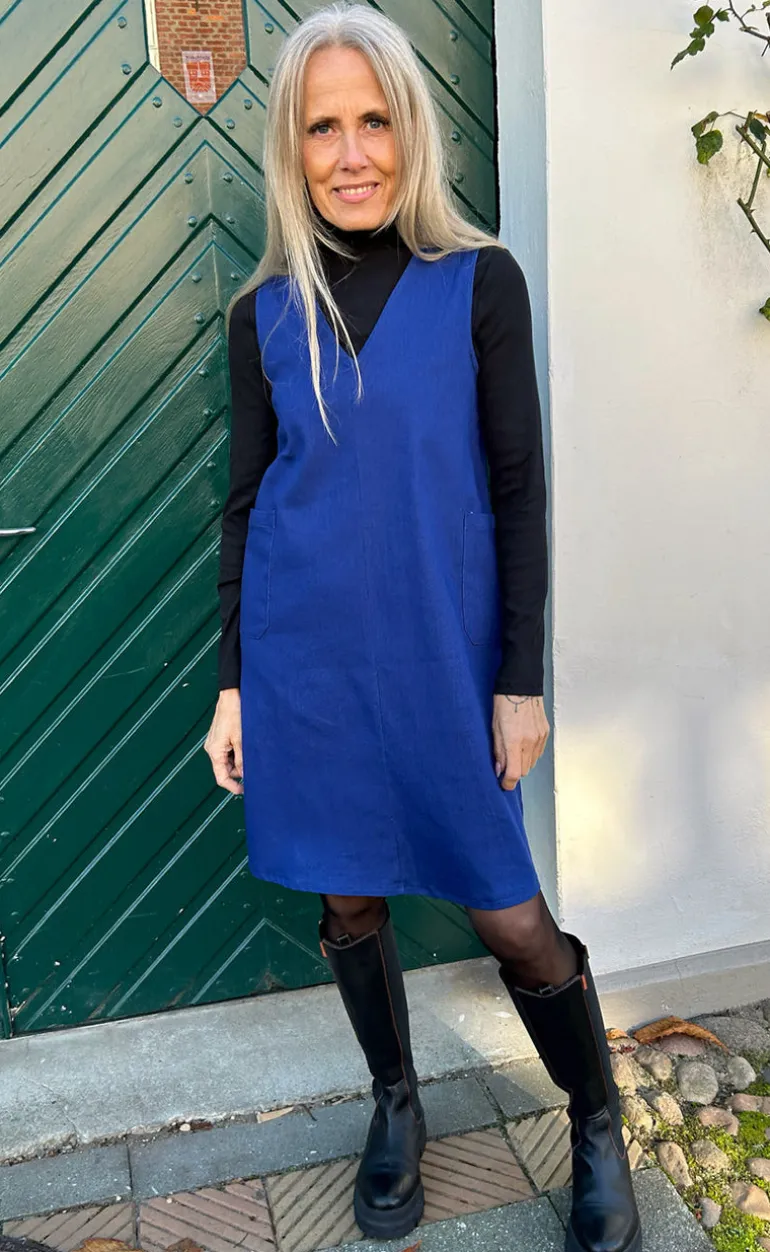 Say INA Copenhagen Kjole - Ania Spencer - Dark Denim Blue