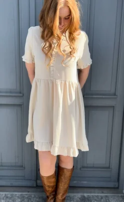 Say INA Copenhagen Kjole - Catja Summer - Beige