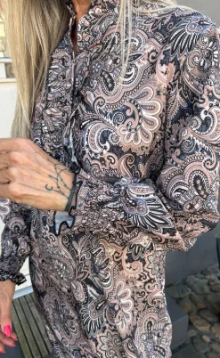 Say INA Copenhagen Kjole - Paulina - Mixed Paisley