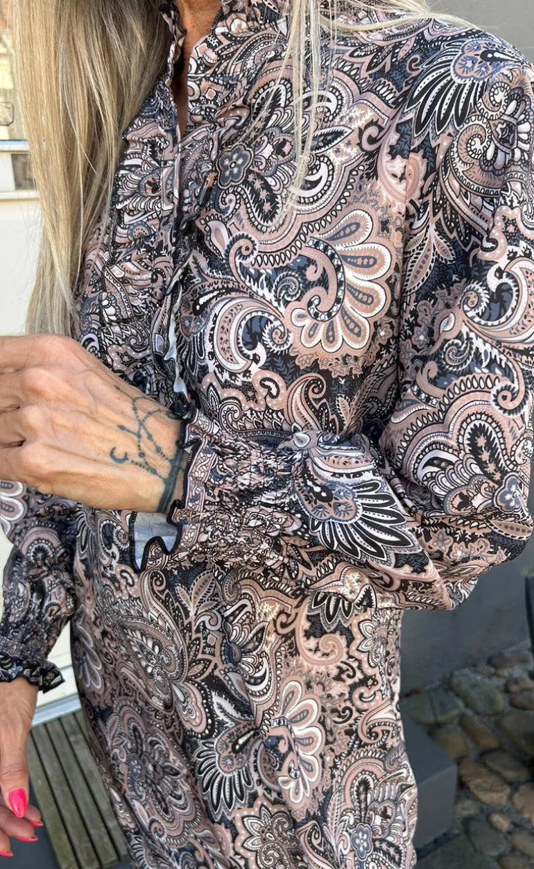Say INA Copenhagen Kjole - Paulina - Mixed Paisley