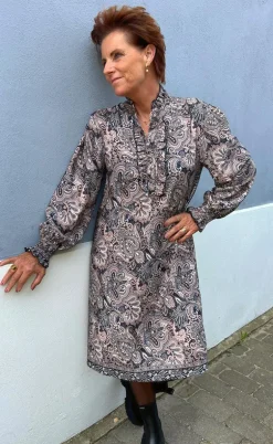 Say INA Copenhagen Kjole - Paulina - Mixed Paisley
