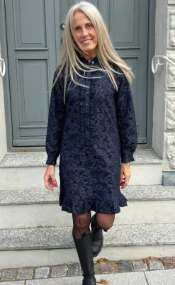 Say INA Copenhagen Kjole - Roxie - Navy Blue