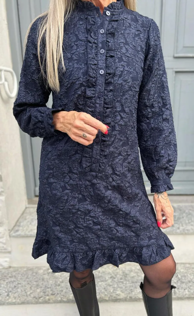 Say INA Copenhagen Kjole - Roxie - Navy Blue