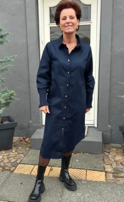 Say INA Copenhagen Kjole - Vera - Midnight Blue