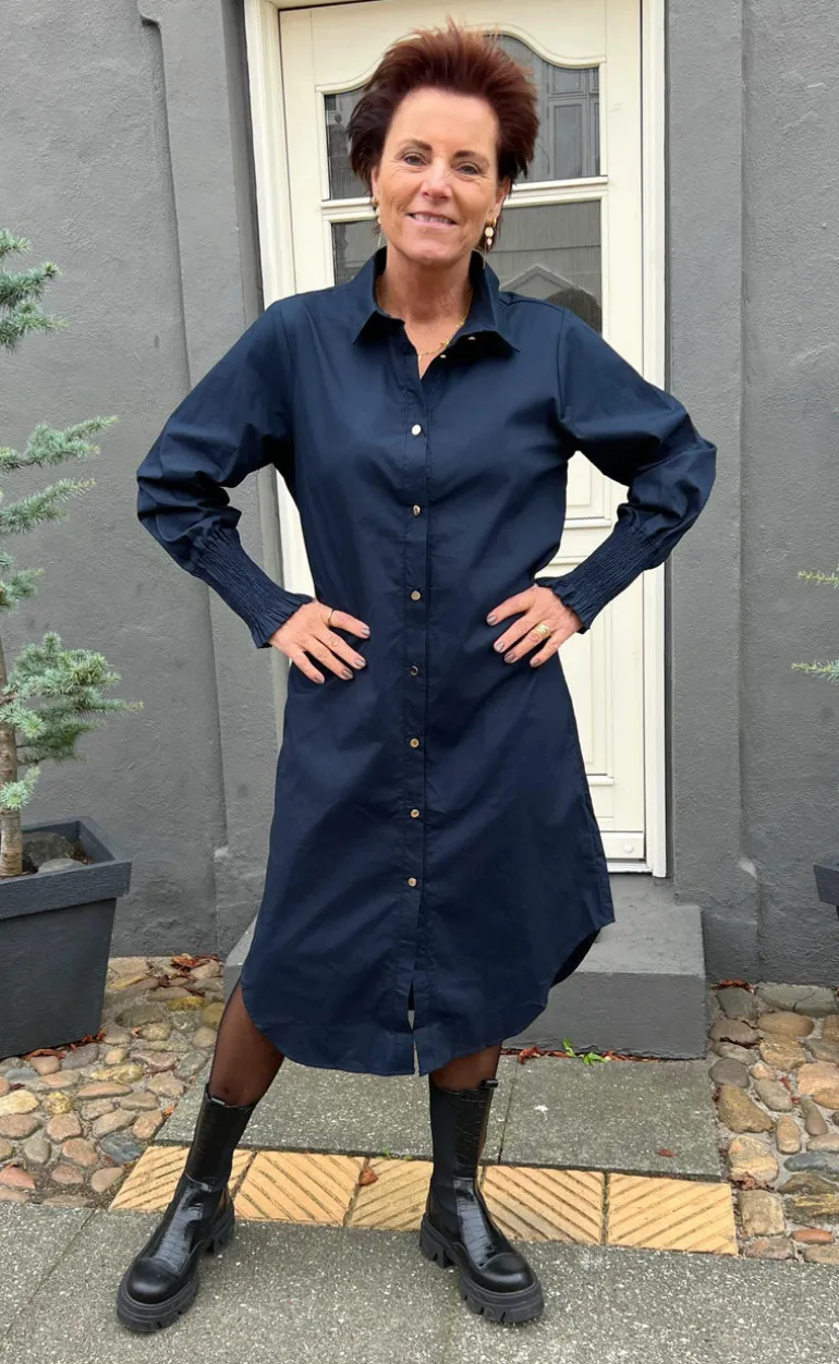 Say INA Copenhagen Kjole - Vera - Midnight Blue