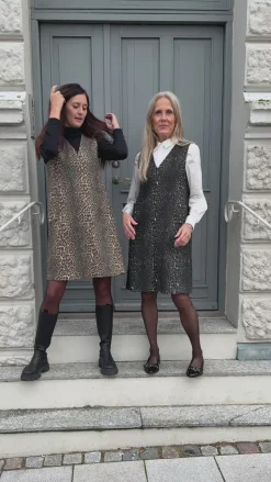 Say INA Copenhagen Kjole - Ania Spencer - Leopard