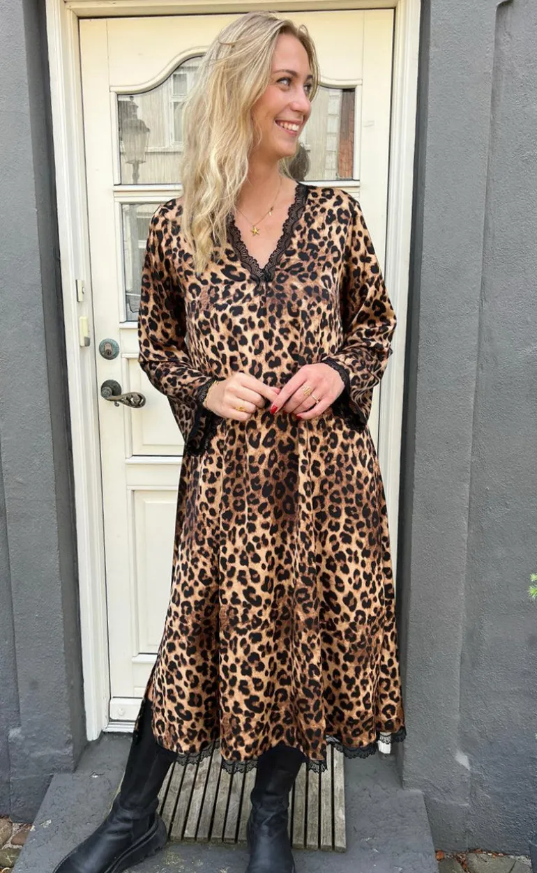 Say INA Copenhagen Kjole - Safina - Leopard