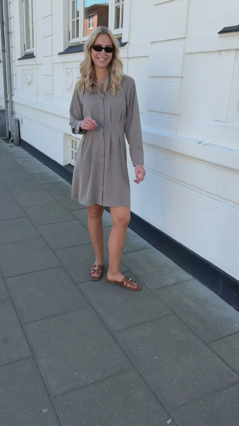 Say INA Copenhagen Kjole - Mille - Grey
