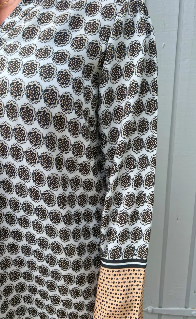 Say INA Copenhagen Kjole - Katia - Beige Print