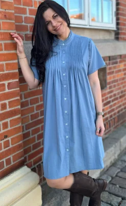 Say INA Copenhagen Kjole - Loui Summer - Blue
