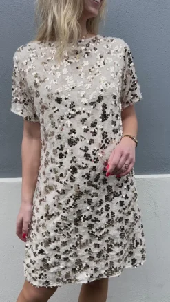 Say INA Copenhagen Kjole - Rebecca Sequin - Champagne