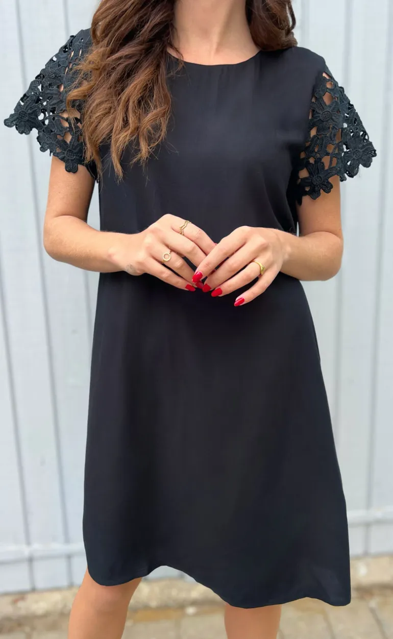 Say INA Copenhagen Kjole - Gry - Black