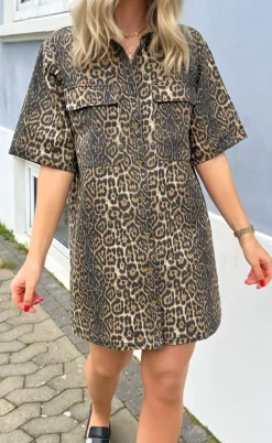 Say INA Copenhagen Kjole - Ciska - Leopard
