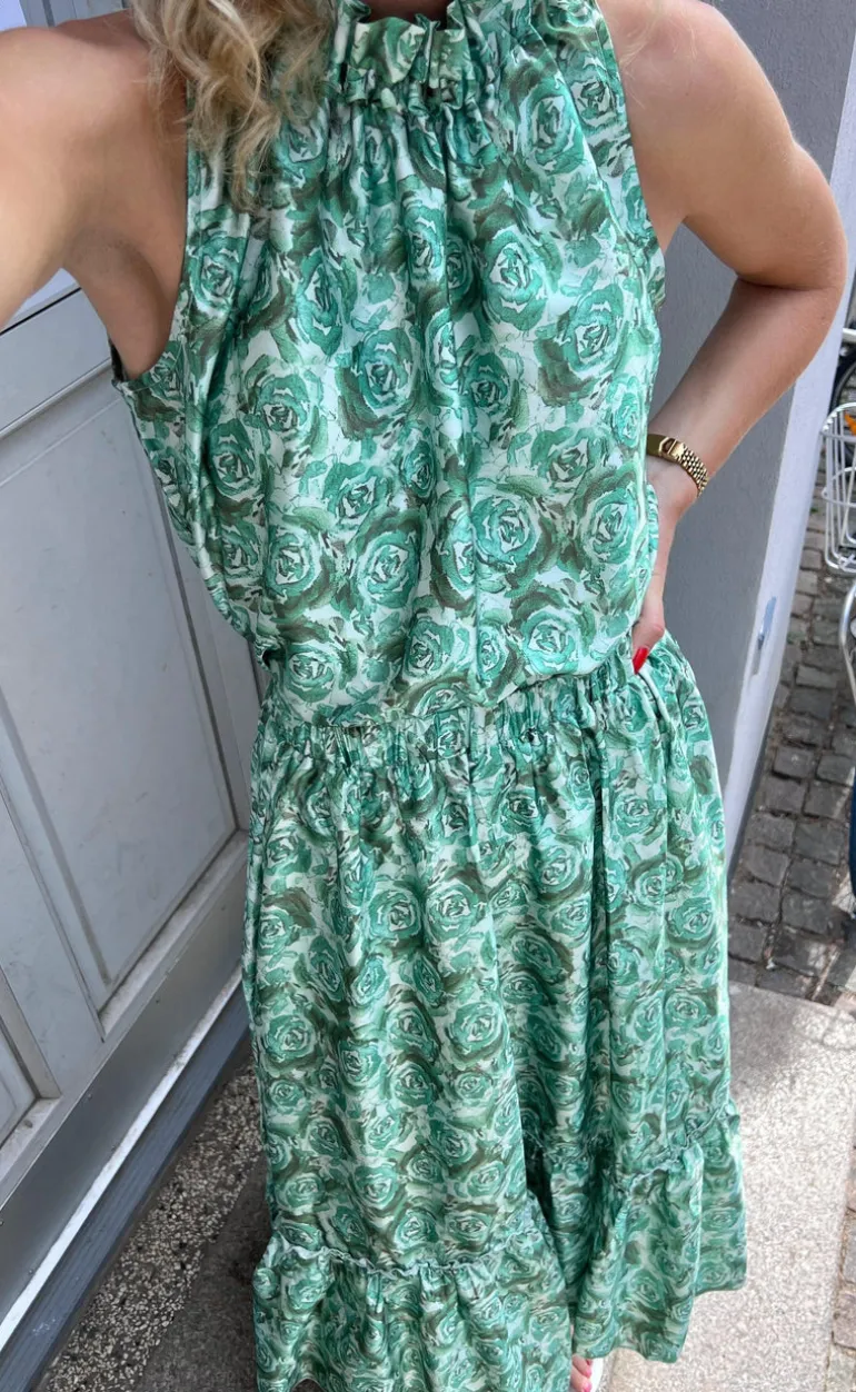Say INA Copenhagen Nederdel - Hanna - Green Roses
