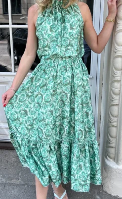 Say INA Copenhagen Nederdel - Hanna - Green Roses