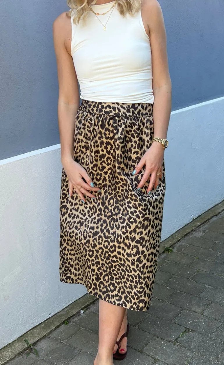 Say INA Copenhagen Nederdel - Patricia - Shiny Leopard
