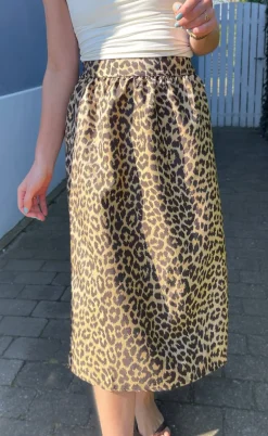 Say INA Copenhagen Nederdel - Patricia - Shiny Leopard